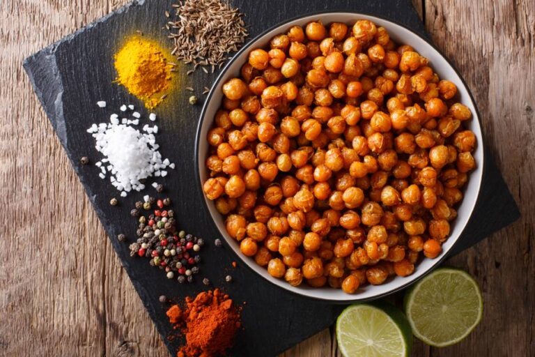 Spicy Roasted Chickpeas Healthwise Foods